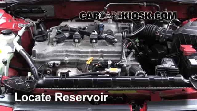 2006 Nissan Sentra S 1.8L 4 Cyl. Liquide essuie-glace Ajouter du liquide